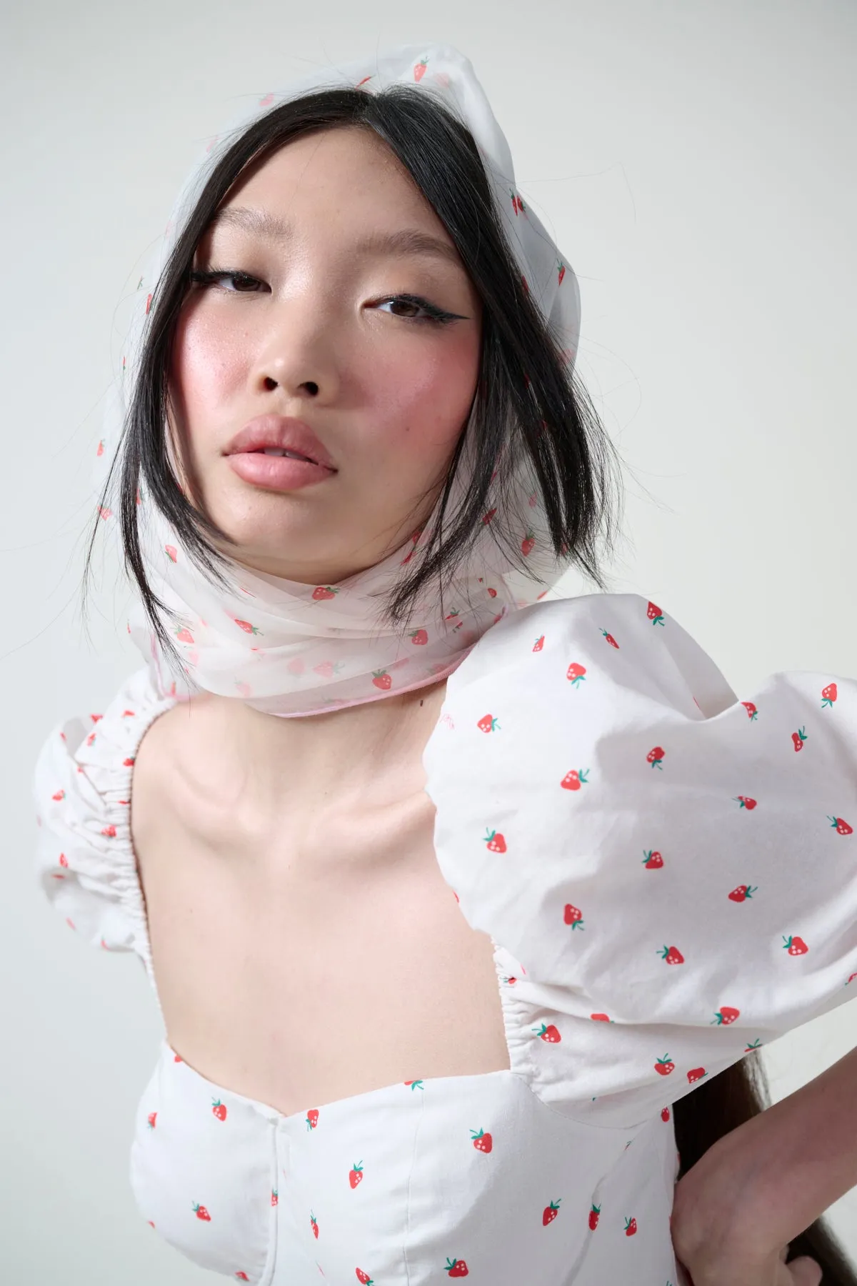 La Fraise Silk Scarf