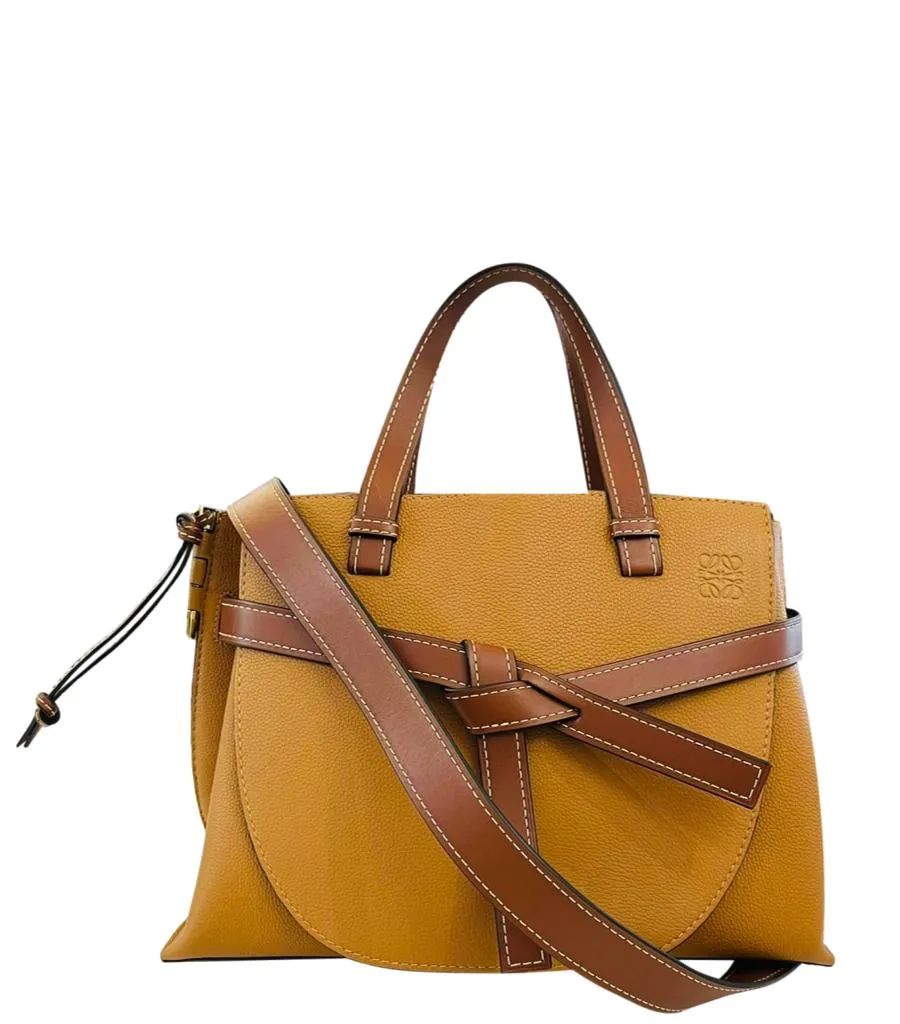 Loewe Gate Leather Tote Bag