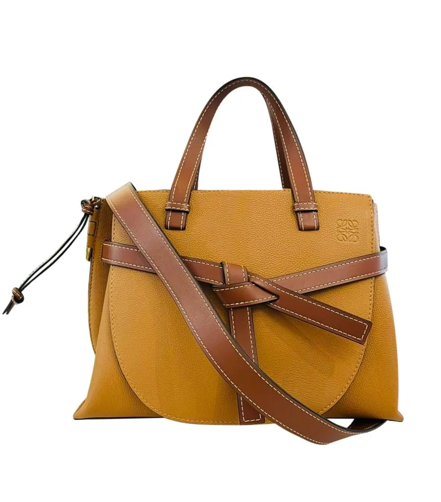 Loewe Gate Leather Tote Bag