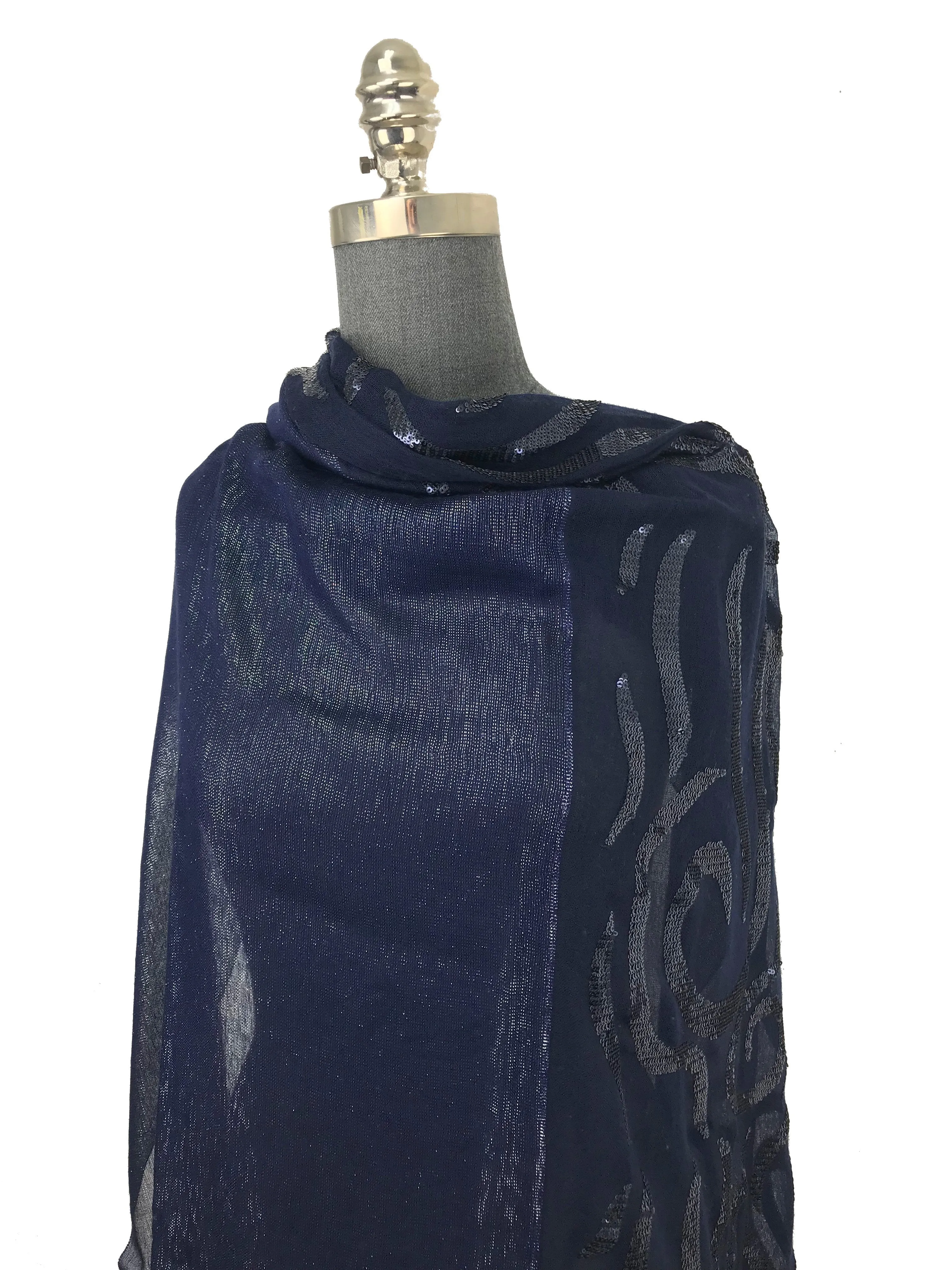 Loro Piana Stola Opposite Sequin Scarf