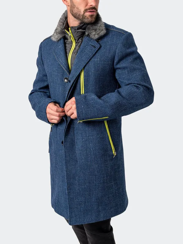 Maceoo Jacket | Peacoat CaptainSquare Blue