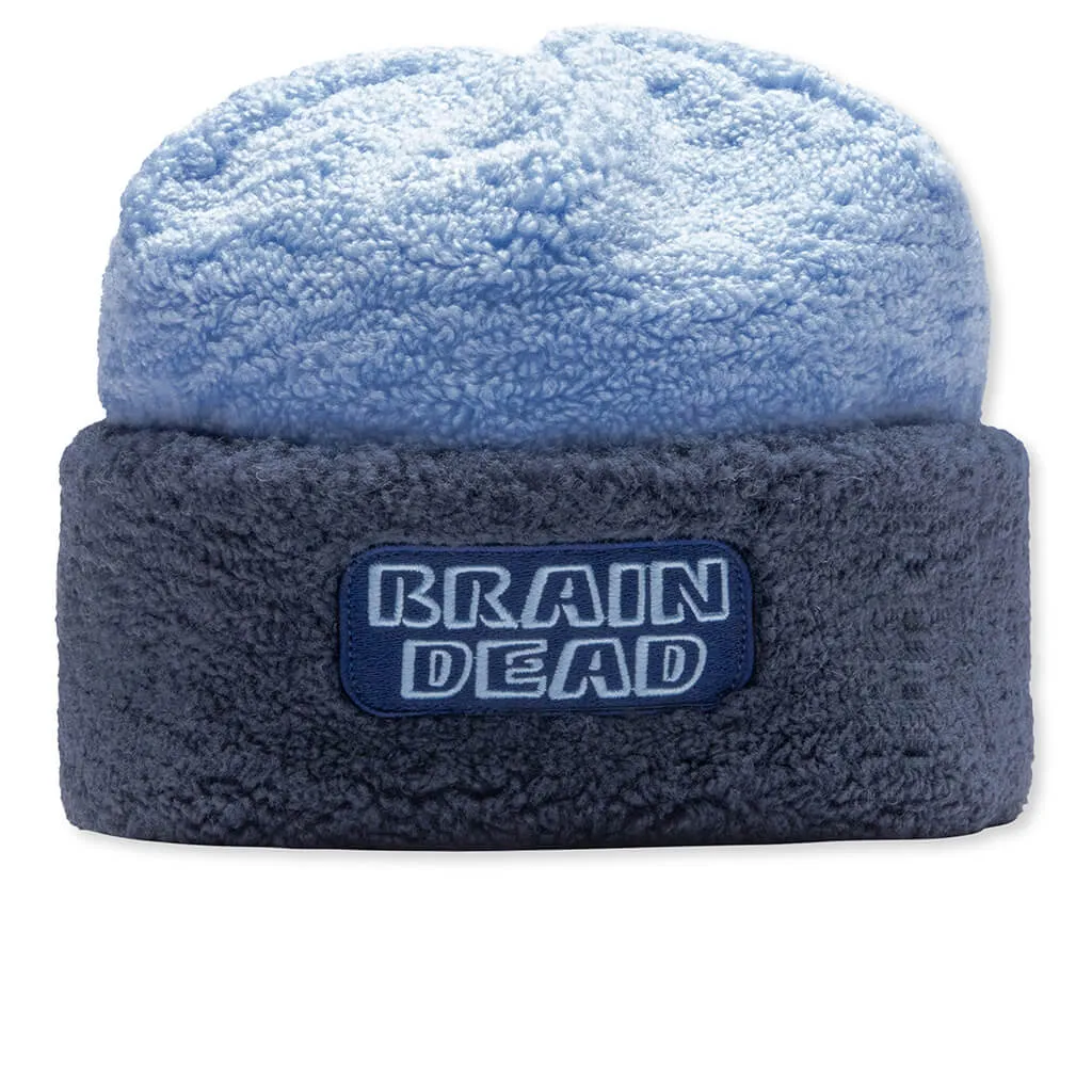 Marker Stamp Sherpa Beanie - Blue Multi