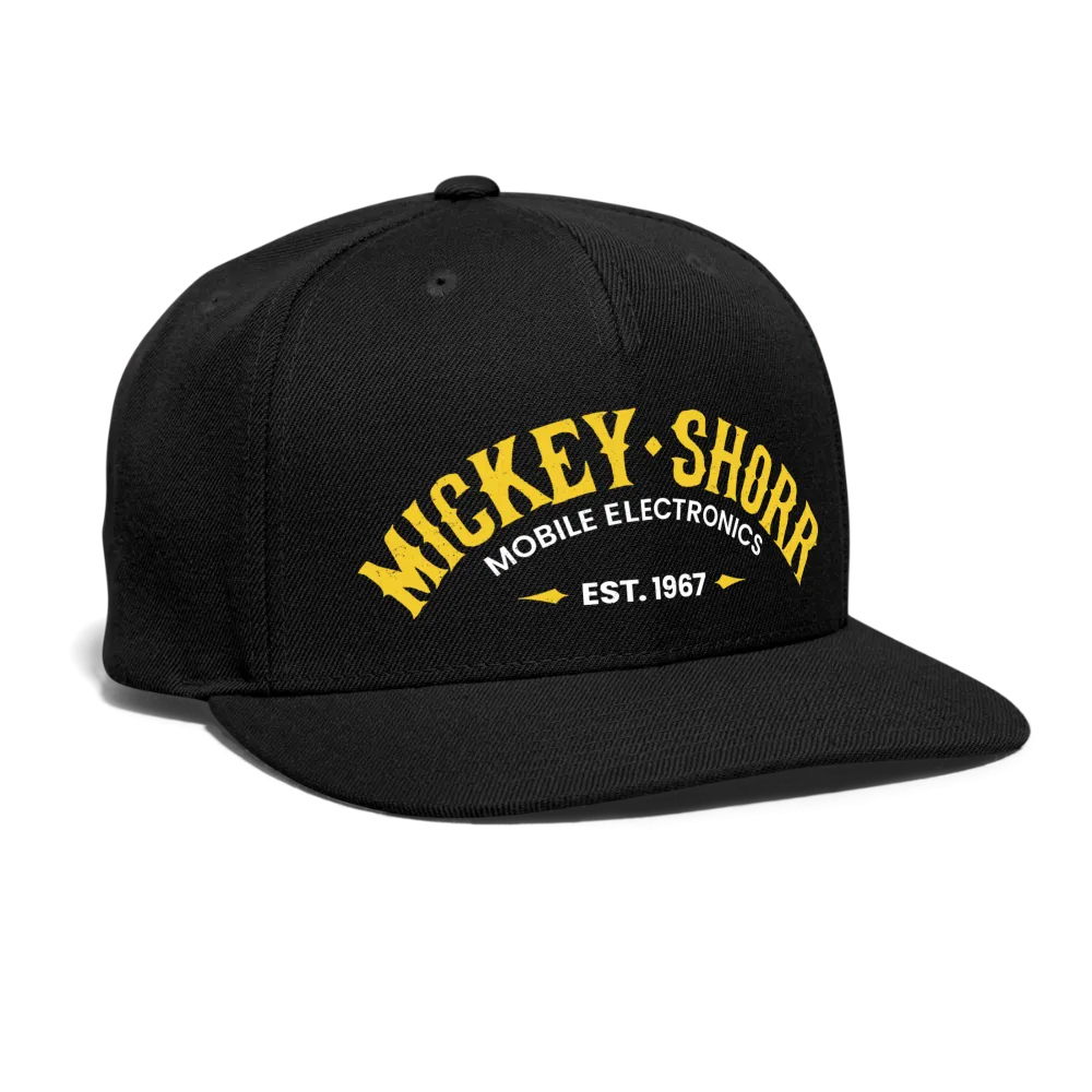 Mickey Shorr Logo Snapback Baseball Cap