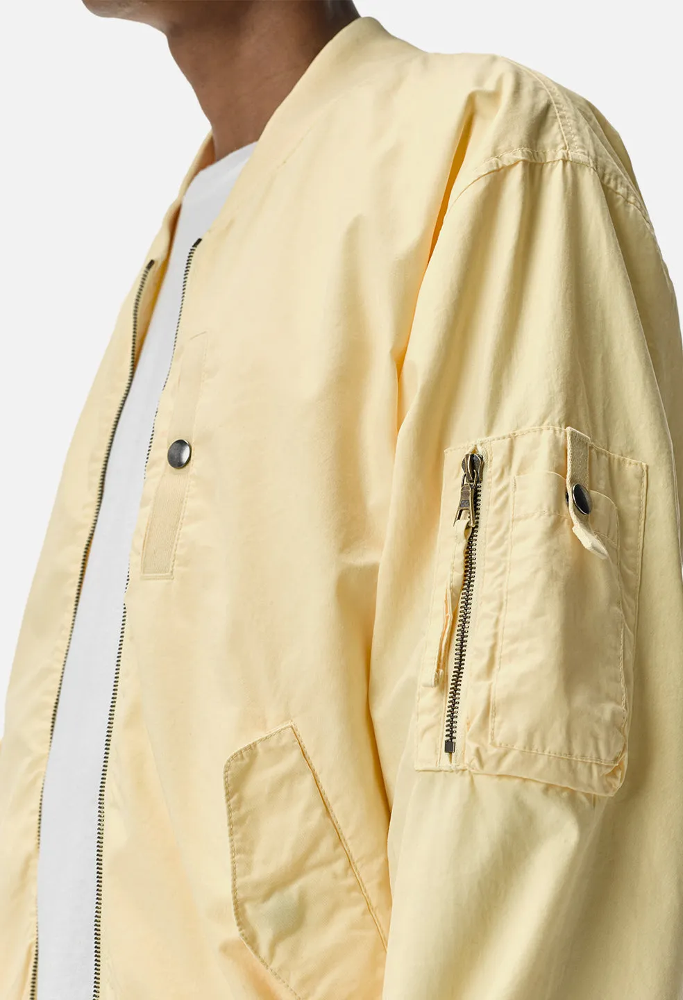 Military Flight Jacket / Mustard