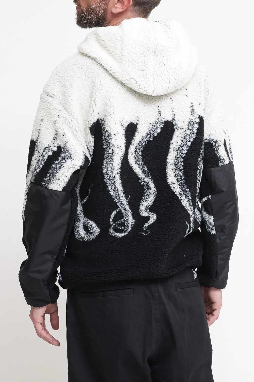 Octopus Original Sherpa Pullover - White