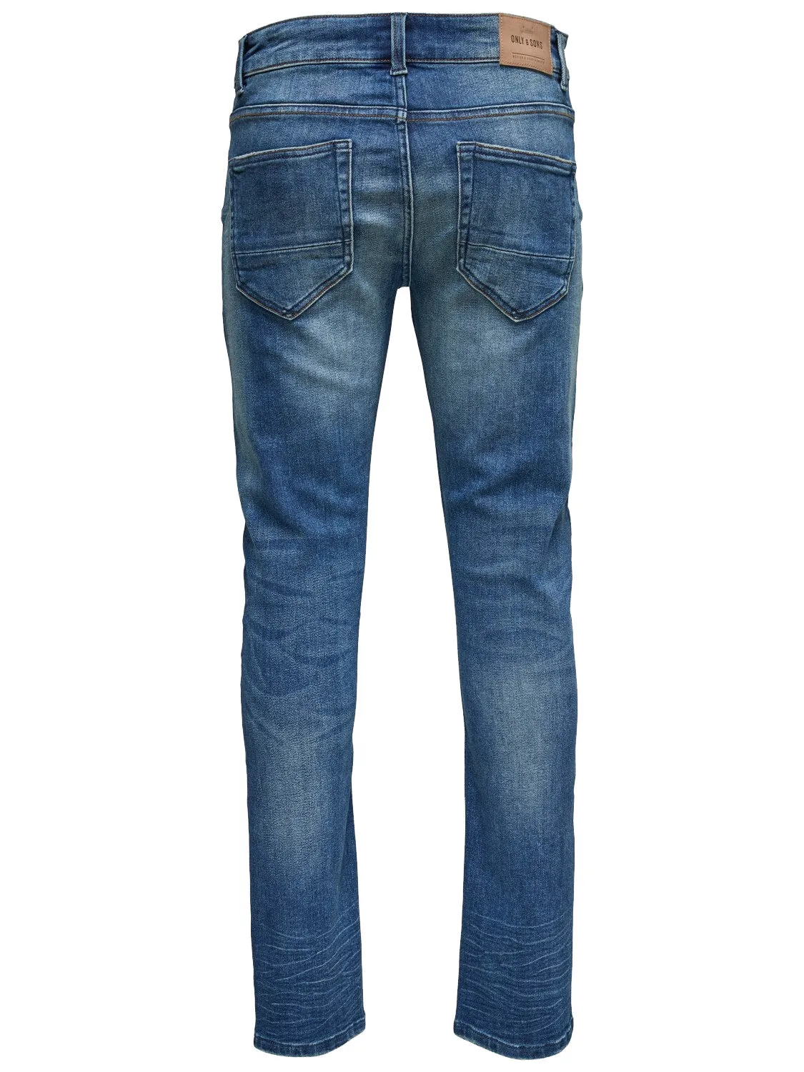 Only & Sons Men's Onsloom Blue Washed Ld Pk 1281noos Slim Jeans