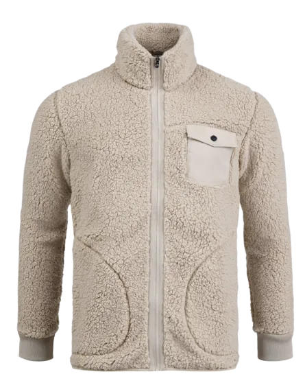 Pelle P - Sherpa Zip Beige