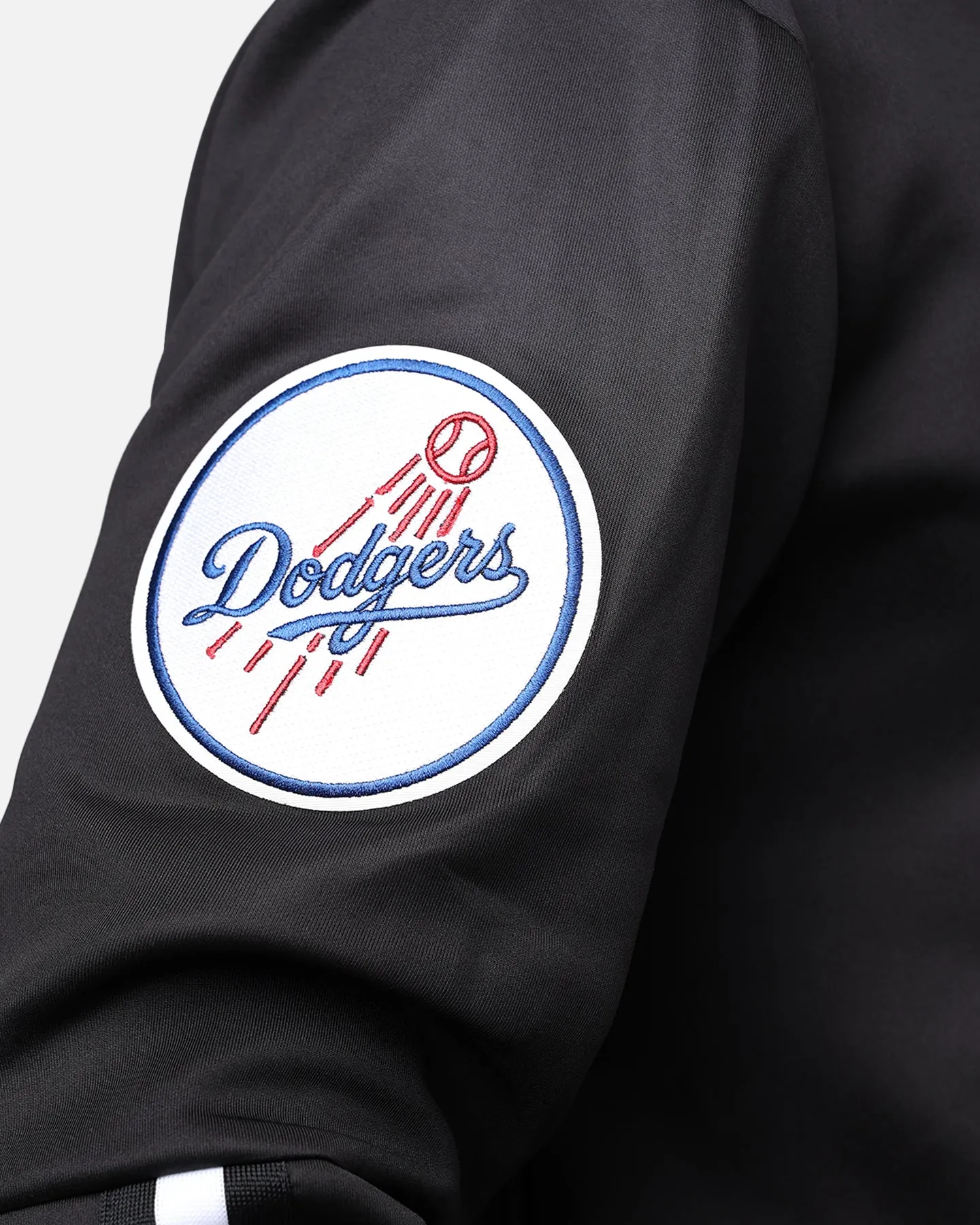 Pro Standard Los Angeles Dodgers Fast Lane Track Jacket Black