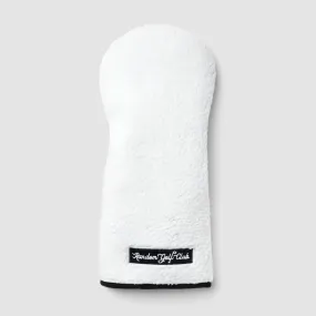 Random Golf Club Sherpa Driver Cover - Snow White