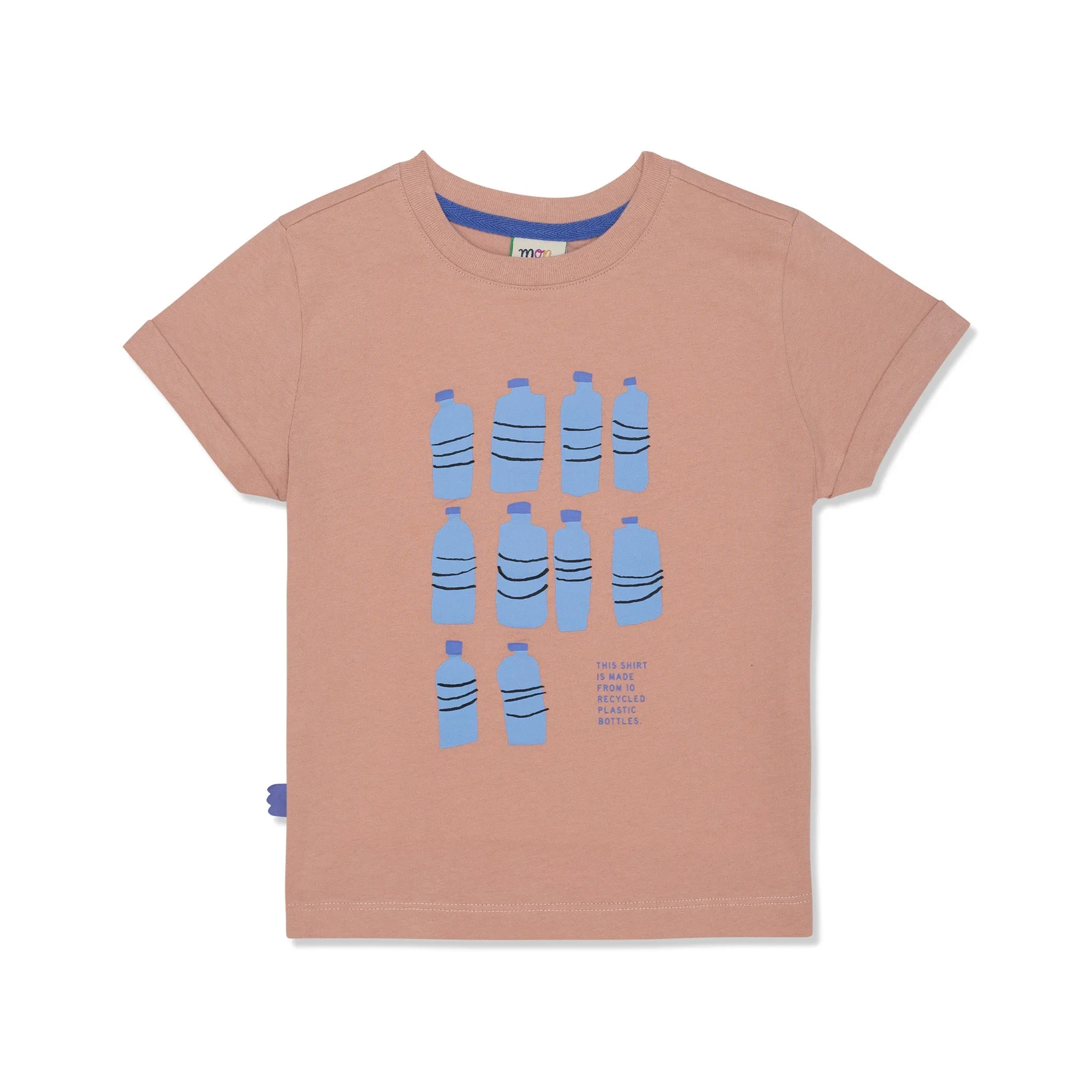 Recycled Cotton Checkered Kid T-shirt