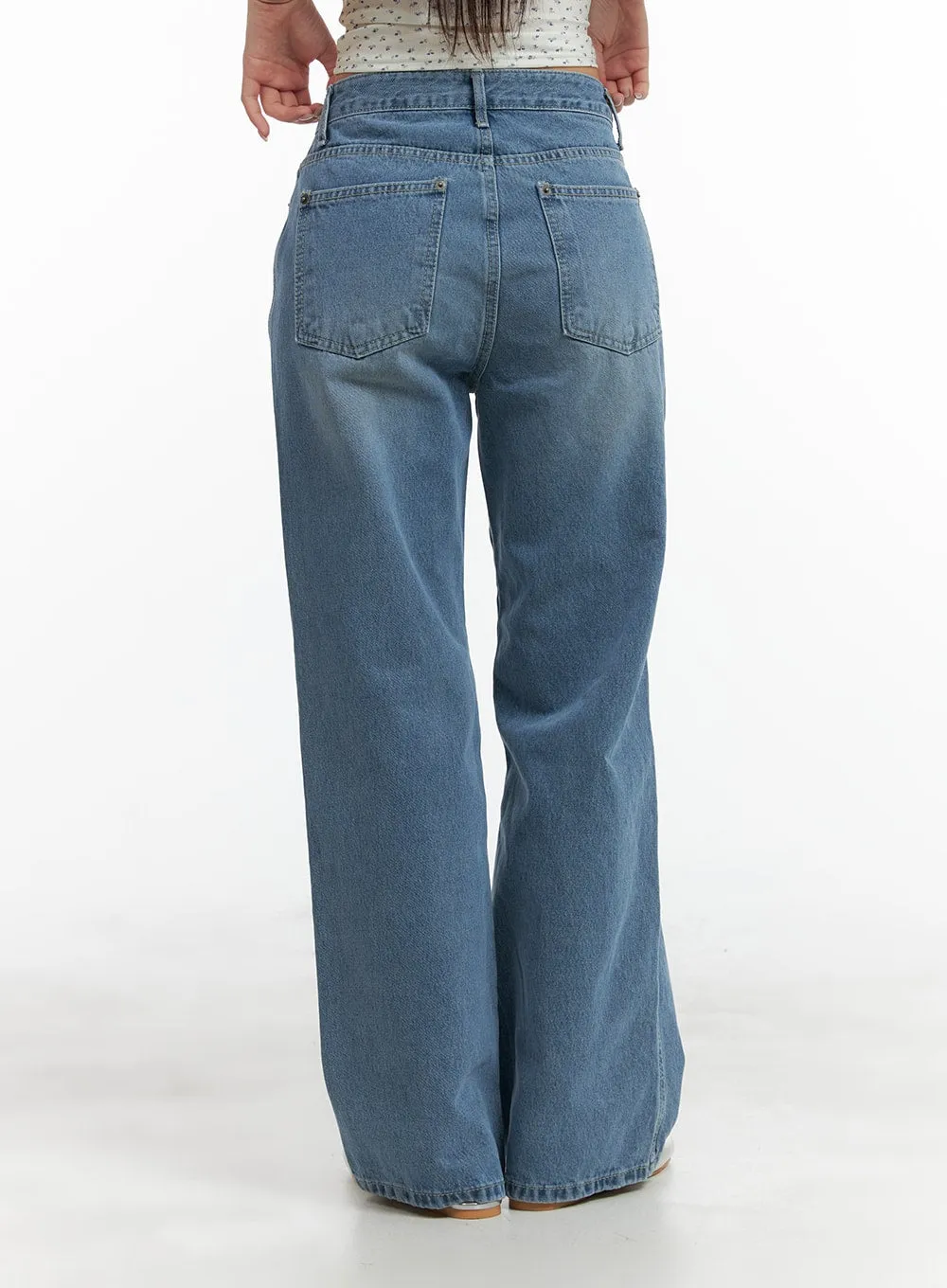 Recycled Straight Leg Jeans OM428