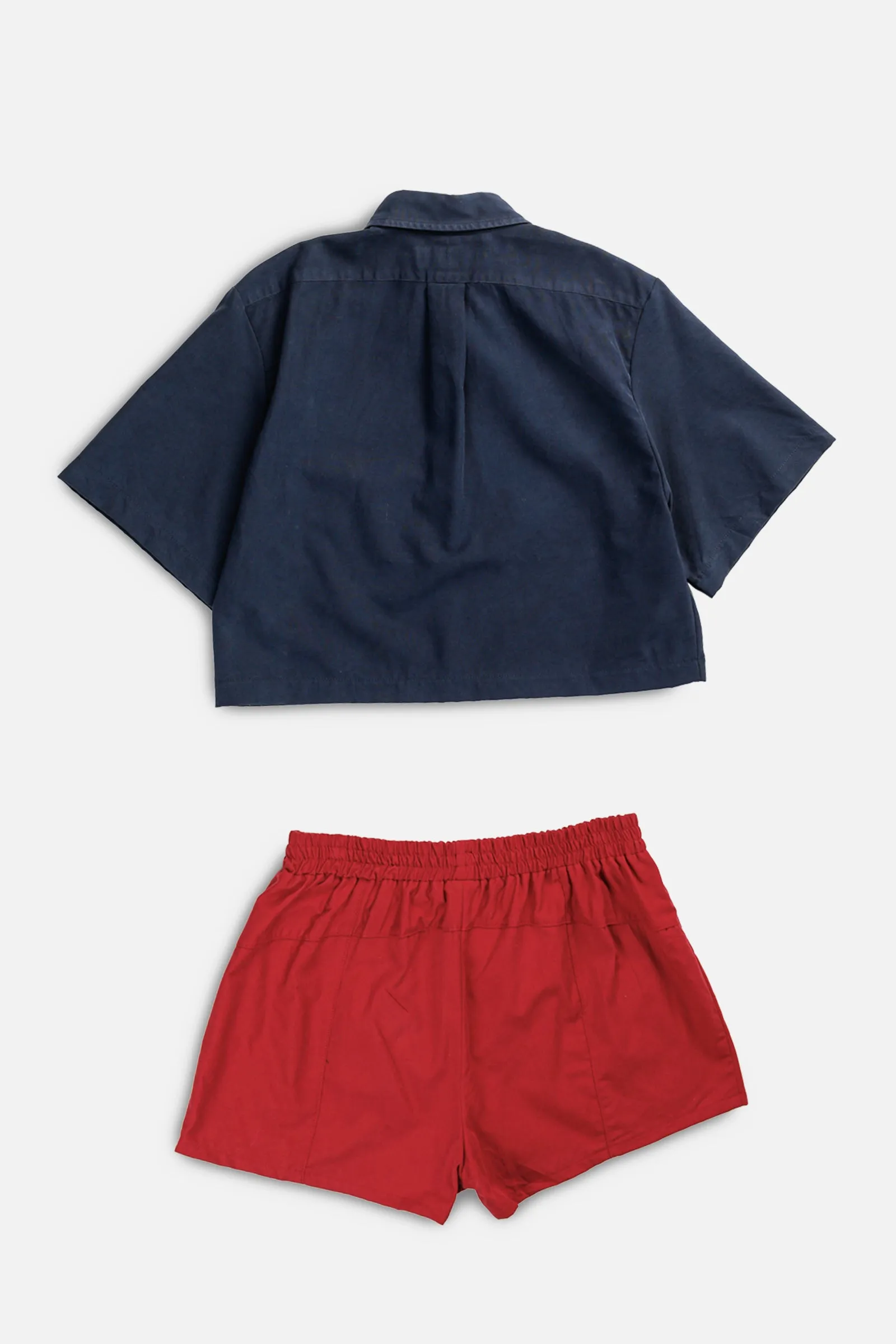 Rework Oxford Shorts Set - L