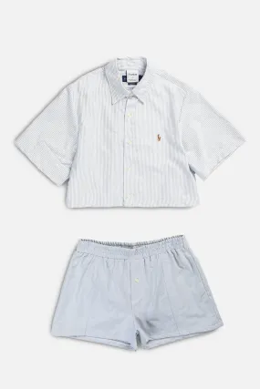 Rework Oxford Shorts Set - M