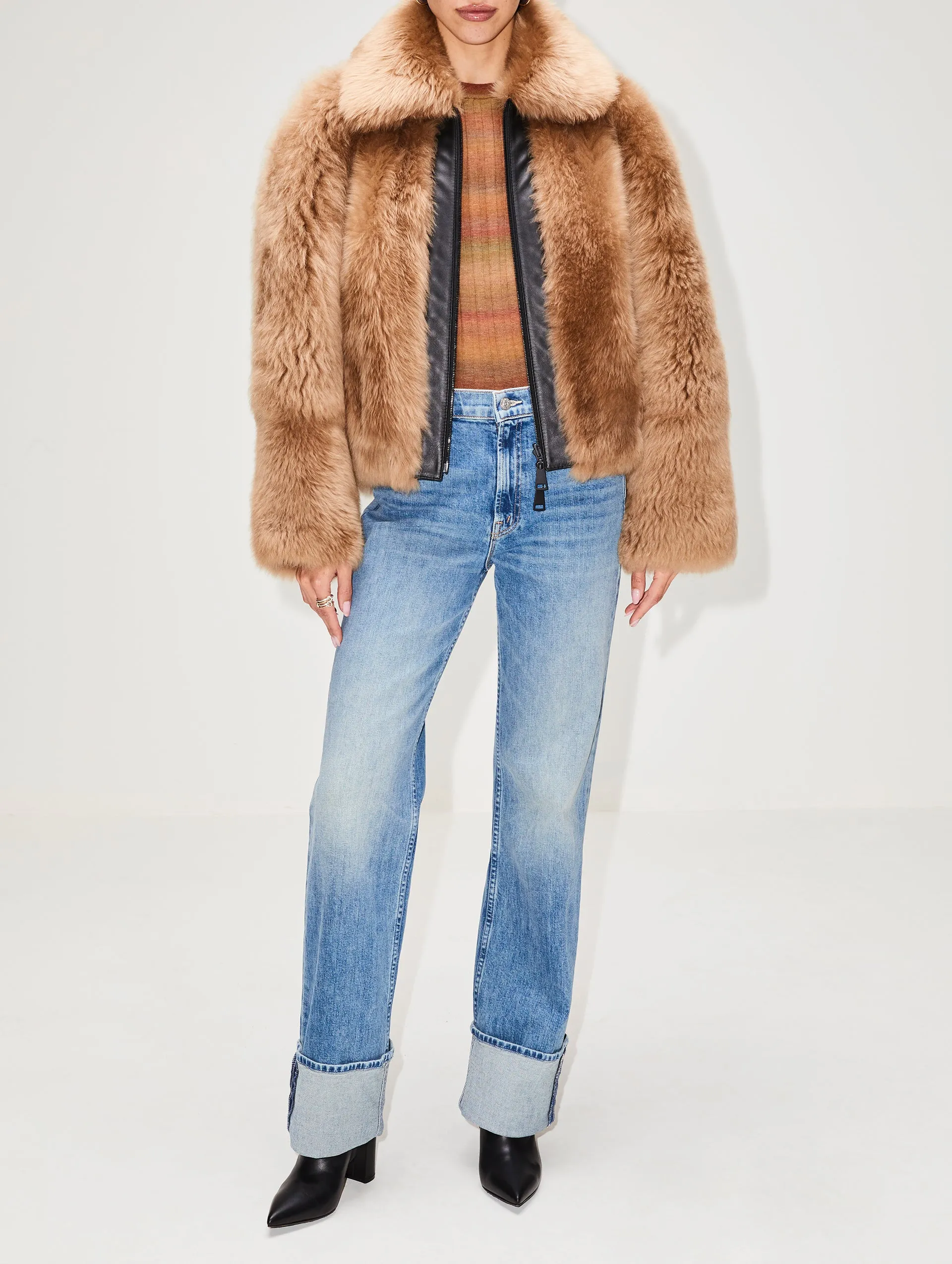 Shearling Bomber