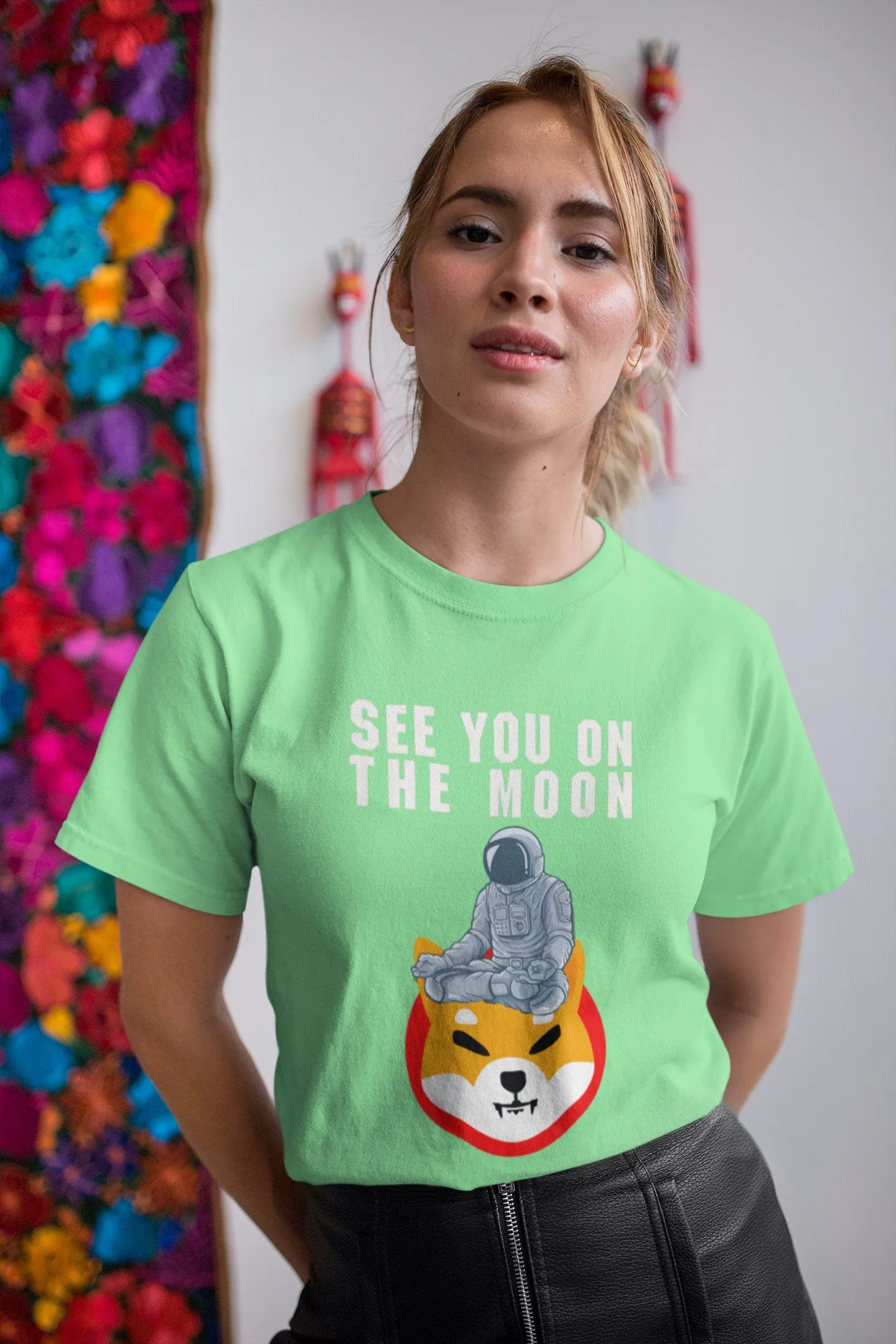 Shiba astronaut | To the Moon | Crypto currency shirts