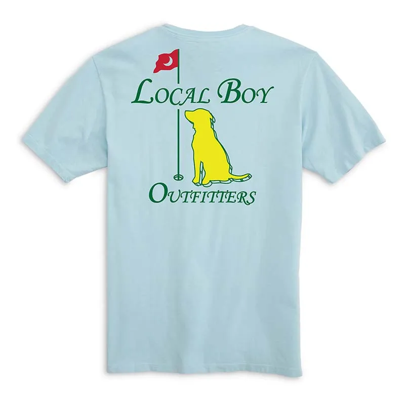 Tee Time Short Sleeve T-Shirt in Chambray