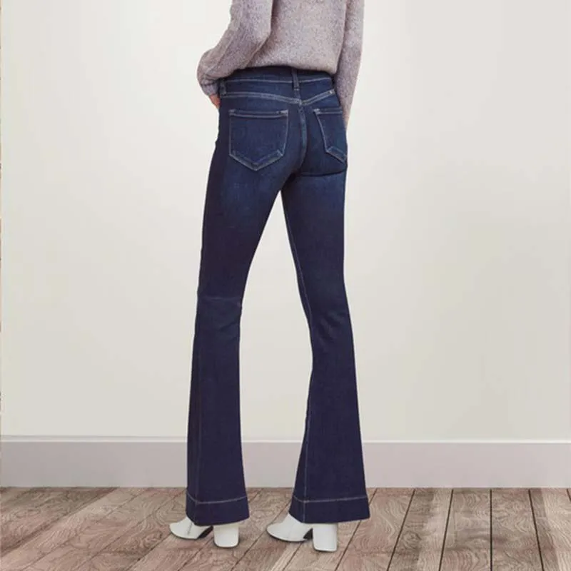 The Roxanne High Rise Flare Jeans