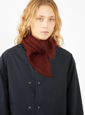 Triangle Scarf Brown