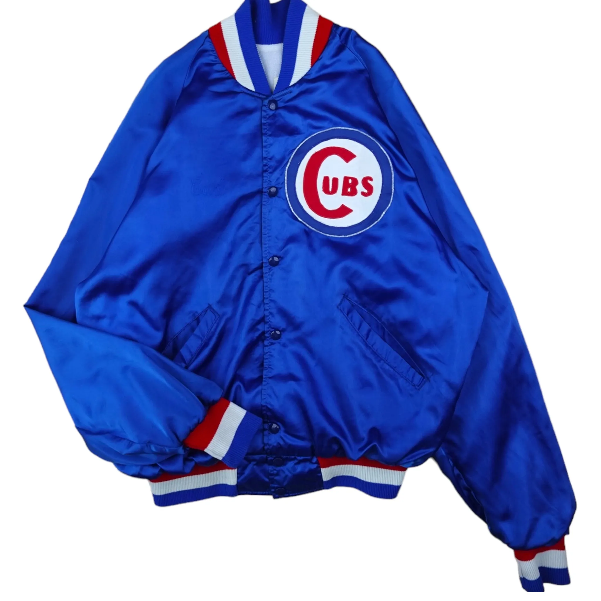 True Vintage Chicago Cubs Bomber Jacket - L