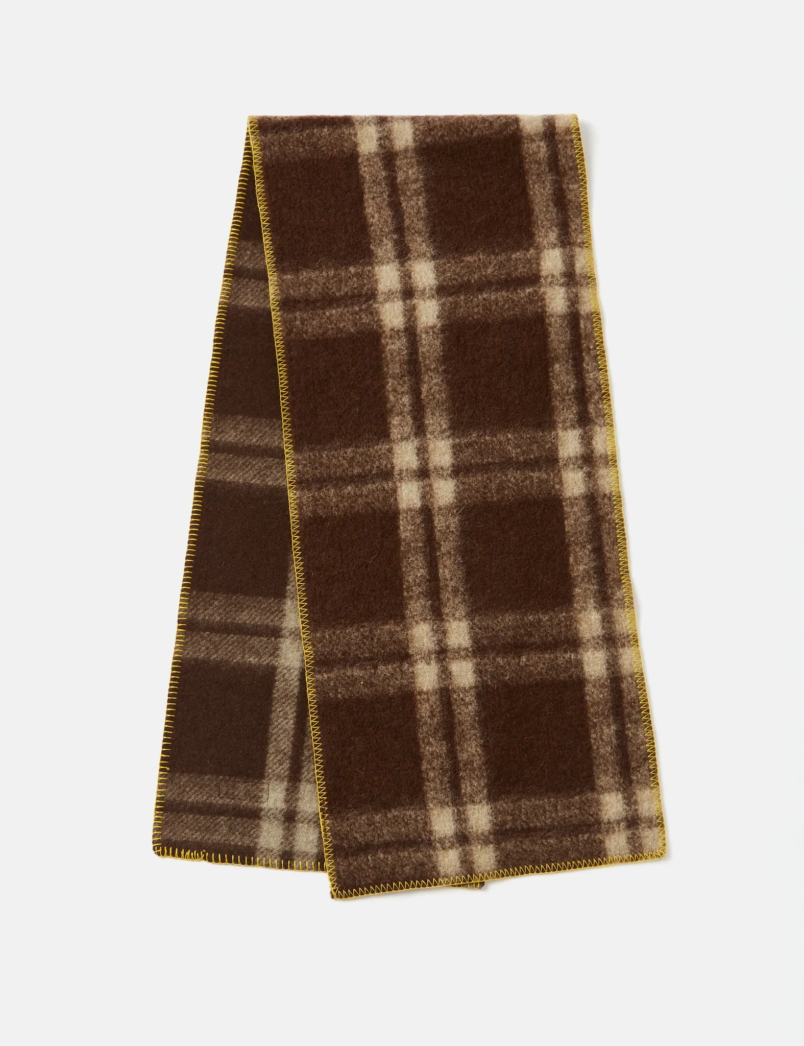 Universal Works Blanket Scarf - Brown