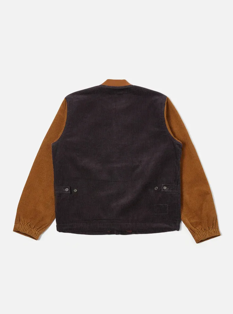 UNIVERSAL WORKS Newark Bomber In Licorice/Cumin Cord