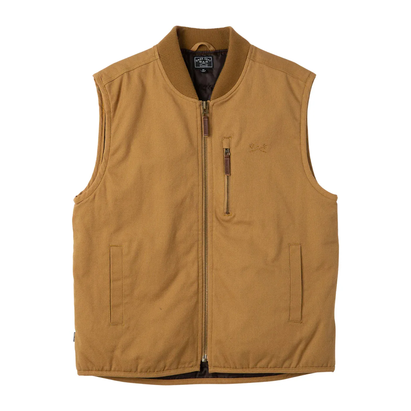 Veste Gilet Dark Seas Seamus bronze