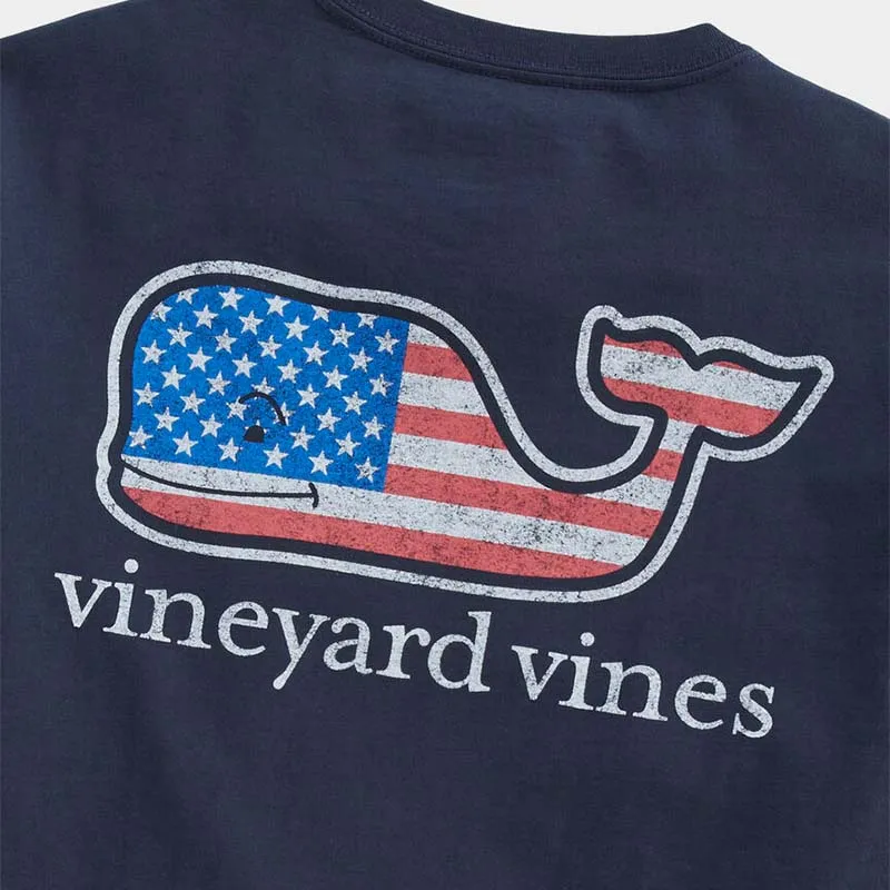 Whale Flag Short Sleeve T-Shirt