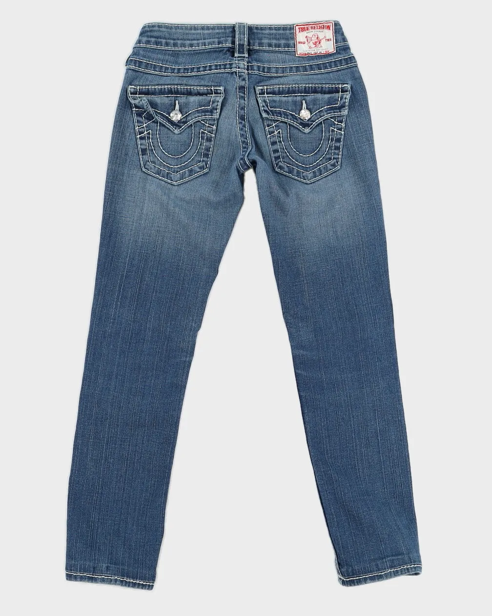 Y2K 00s True Religion Low Rise Jeans - W24 L27