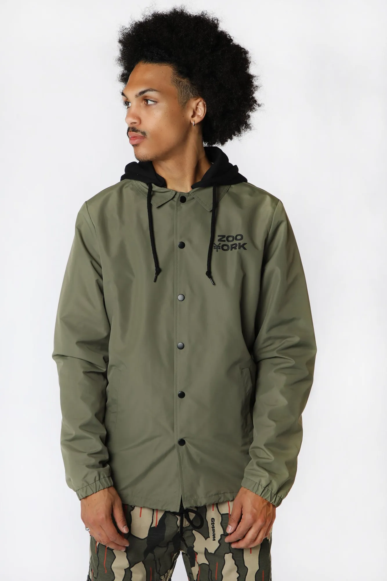 Zoo York Mens NYC Coach Jacket